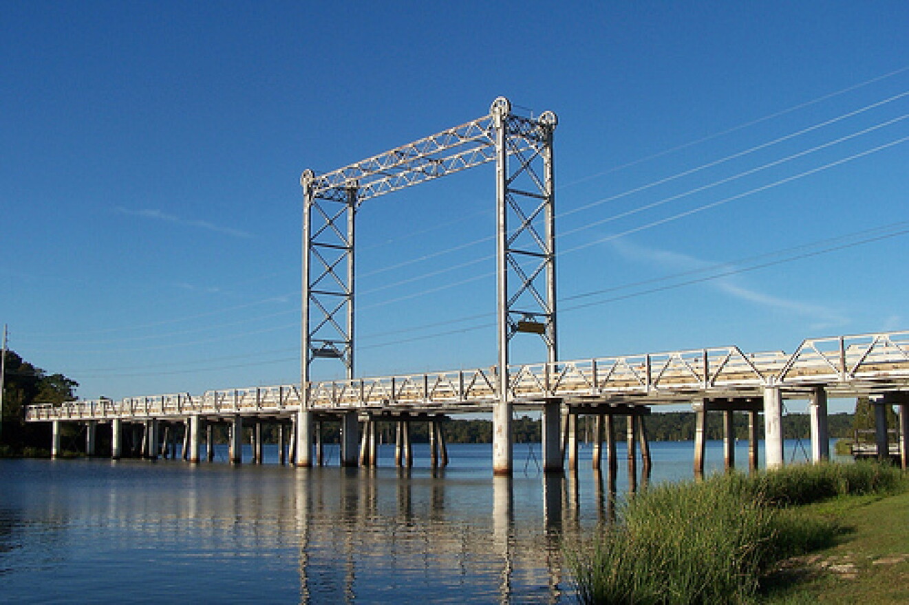 In 1914, the Caddo Lake Drawbridge replaced a ferry that transported people across Caddo Lake at Mooringsport.